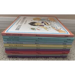 Lot of 11 Help Me Be Good Vintage Books by Joy Berry Hardcover Set 1988 Retro